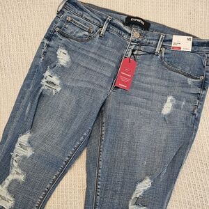 Express Destroyed Skinny Jeans - NWT - Size 14S